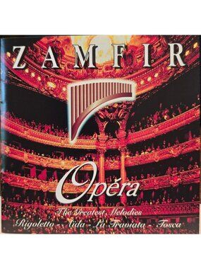 Zamfir Opéra CD The Greatest Melodies Rigoletto Aida La Traviata 38110cd